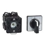 Schneider K1F003MCH Amperemeter-Umschalter- 3 Schaltkreise, 90°, 12A, für Ø 22mm 