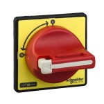 Schneider KCD1PZ Front-Drehgriff KCD, für VN-12, VN-20, V02-V2, roter Griff 
