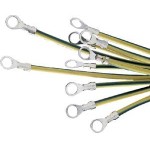 Schneider NSYEL166D8 PanelSeT SF/SM-Erdungskabel, 6mm2, 160mm, Verpackungseinheit: 10 Stück 