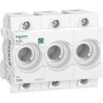 Schneider R9J01316 Neozed Sicherungssockel D01, 3P, 16A, 400V, DIN-Schiene 