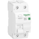 Schneider R9R42225 Fehlerstrom-Schutzschalter Resi9, 2P, 25A, 30mA, Typ F 