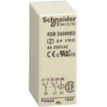 Schneider RSB2A080BD Interface-Relais RSB, 2 W, 8 A, 24 VDC 