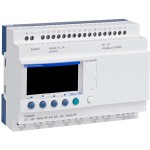 Schneider SR3B261BD SPS-Steuerrelais, Zelio Logic, modulare Ausführung, 26 E/A, 24 VDC, Display, Uhr, Relaisausgänge 