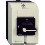 Schneider VBF0GE Hauptschalter, 3p, 690V, 20A, +Aufbaugehäuse, Griff schwarz abschließbar 