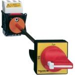 Schneider VCCD0 Not-Aus/Hauptschalter, Zwischenbau, 3p, 690V, 25A, Griff rot abschließbar 