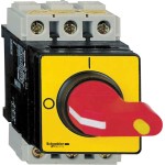 Schneider VVE0 Lasttrennschalter VVE, TeSys, 3p, 690 V 25A, abschließbarer roter Griff 