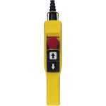 Schneider XACA2113 Hängetaster XAC-A, 2 Drucktaster m. Schutzkappe 1 Not-Halt/Not-Aus-Taster 