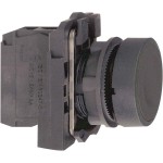 Schneider XB5AA21 Drucktaster, Harmony XB5, Kunststoff, schwarz, unbeschriftet, 22mm, tastend, 1S 