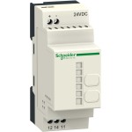 Schneider XB5RFB01 Kombipaket, Funkdrucktaster, Empfänger, nicht programmierbar, Kunststoff, Ø22mm, 24V DC, 10 farbiges Kappenset 