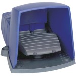Schneider XPEB310 Fußschalter, Harmony XPE, einfach, Kunststoff, blau, 1-stufig, 1Ö+1S, IP66, mit Schutzhaube 