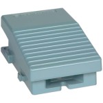 Schneider XPEM110 Fußschalter, Harmony XPE, einfach, Metall, blau,1-stufig, 1Ö+1S, IP66 