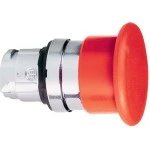 Schneider ZB4BC4 Pilzdrucktaster, Frontelement, Harmony XB4, Metall, 22mm, rot, Pilz 40mm, unbeschriftet, tastend 