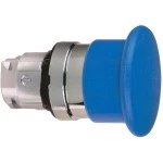 Schneider ZB4BC6 Pilzdrucktaster, Frontelement, Harmony XB4, Metall, 22mm, blau, Pilz 40mm, unbeschriftet, tastend 