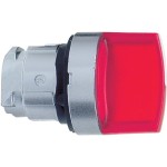 Schneider ZB4BD204 Wahlschalter, Frontelement, Harmony XB4, Metall, 22mm, rot, 2 Stellungen, rastend 