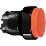 Schneider ZB4BL47 Drucktaster, Frontelement, Harmony XB4, Metall, 22mm, rot, vorstehend, unbeschriftet, tastend, Außenring schwarz 