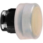 Schneider ZB4BP587 Drucktaster, Frontelement, Harmony XB4, Metall schwarz, 22mm, orange, tastend, mit Schutzkappe, für Einlegeschild 