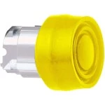 Schneider ZB4BP5S Drucktaster, Frontelement, Harmony XB4, Metall, 22mm, orange, unbeschriftet, tastend, mit Schutzkappe 