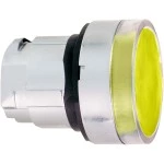 Schneider ZB4BW353S Leuchtdrucktaster, Frontelement, Harmony XB4, Metall, 22mm, orange, unbeschriftet, geriffelt, für universelle LED 