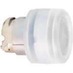 Schneider ZB4BW513 Leuchtdrucktaster, Frontelement, Harmony XB4, Metall, 22mm, weiß, tastend, mit Schutzkappe, für universelle LED 