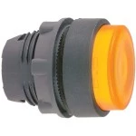 Schneider ZB5AH53 Leuchtdrucktaster, Frontelement, Harmony XB5, Kunststoff, 22mm, gelb, vorstehend, für universelle LED, rastend 