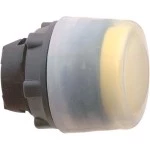 Schneider ZB5AP5 Drucktaster, Frontelement, Harmony XB5, Kunststoff, 22mm, gelb, vorstehend, unbeschriftet, tastend, mit Schutzkappe 