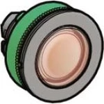 Schneider ZB5FW343 Leuchtdrucktaster, Frontelement, Harmony XB5F, Kunststoff, 30mm, rot, für universelle LED 