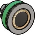Schneider ZB5FW953 Leuchtdrucktaster, Frontelement, Harmony XB5F, Kunststoff, 30mm, orange, für universelle LED, beleuchteter Ring 
