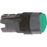 Schneider ZB6AA3 Frontelement für Drucktaster ZB6, tastend, grün, Ø 16 mm 