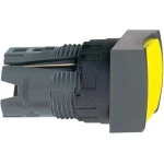 Schneider ZB6DA5 Frontelement für Drucktaster ZB6, tastend, gelb, Ø 16 mm 