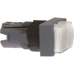 Schneider ZB6DE1 Frontelement für Leuchtdrucktaster ZB6, tastend, weiß, Ø 16 mm 