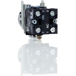 Schneider ZBE504 Hilfsschalter, Kontaktblock, Harmony XB4 und XB5, 22mm, 30mm, Schraubklemme, hohe Last, doppelt, 2Ö 