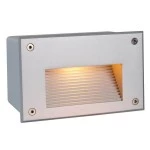Deko-Light 100028 Wandeinbauleuchte, Side II, 1x max. 40 W G9, Silber, 220-240 V/AC, 50 / 60 Hz, I 