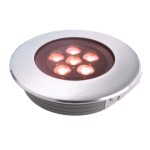 Deko-Light 100116 Bodeneinbauleuchte, Flat 24V 150, 17 W, RGB, Silber, Spannungskonstant, 24 V/DC, 