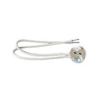 Deko-Light 100200 Elektrisches Montagezubehör, Fassung GU5,3 mit 15 cm Kabel, Länge: 150 mm, 35.0 