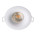 Deko-Light 110017 Einbaustrahler, Altair Rund, 1x max. 35 W MR16, Weiß, Spannungskonstant, 12 V/AC 