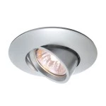 Deko-Light 126074 Einbaustrahler, Swing Rund, Tilt, 1x max 50 W MR16, Aluminium, Spannungskonstant 
