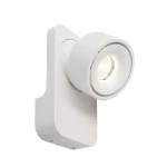 Deko-Light 341215 Wandaufbauleuchte, Uni II Tilt, 12 W, DIM, 3000 K, Weiß, 220-240 V/AC, 50 / 60 H 