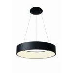 Deko-Light 342186 Pendelleuchte, Sculptoris 600 mm, 42 W, DIM, 3000/4000 K, Schwarz, 220-240 V/AC, 