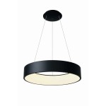 Deko-Light 342188 Pendelleuchte, Sculptoris 800 mm, 60 W, DIM, 3000/4000 K, Schwarz, 220-240 V/AC, 