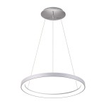 Deko-Light 342195 Pendelleuchte, Merope 600, 42 W, DIM, 3000/4000 K, Silber, 220-240 V/AC, 50 / 60 