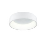 Deko-Light 348180 Deckenaufbauleuchte, Sculptoris 400 mm, 30 W, DIM, 3000/4000 K, Weiß, 220-240 V/ 