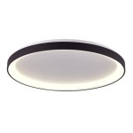 Deko-Light 348195 Deckenaufbauleuchte, Merope 800, 60 W, DIM, 3000/4000 K, Schwarz, 220-240 V/AC, 