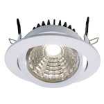 Deko-Light 565068 Einbaustrahler, COB 95 Noble, 10 W, 4000 K, Weiß, Stromkonstant, 26-27 V/DC, Bem 