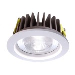 Deko-Light 565185 Downlight, COB 210 Max, 37 W, 4000 K, Weiß, Stromkonstant, 35 V/DC, Bemessungsst 