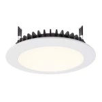 Deko-Light 565234 Downlight, LED Panel Round III, 20 W, 4000 K, Weiß, Stromkonstant, 28 V/DC, Beme 