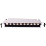 Deko-Light 565251 Einbaustrahler, Ceti 10, 20 W, 3000 K, Weiß, Stromkonstant, 28-29 V/DC, Bemessun 