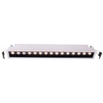 Deko-Light 565252 Einbaustrahler, Ceti 15, 30 W, 3000 K, Weiß, Stromkonstant, 44-45 V/DC, Bemessun 