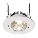 Deko-Light 565281 Einbaustrahler, COB-68-350mA-4000K-Rund-Weiß, Stromkonstant, 16-17 V/DC, Bemessu 