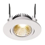 Deko-Light 565300 Einbaustrahler, COB-68-24V-4,5 W-2700K-Rund-Weiß, Spannungskonstant, 24 V/DC, IP 