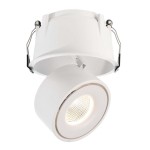 Deko-Light 565344 Einbaustrahler, Uni II Max Tilt, 24 W, 3000 K, Weiß, Stromkonstant, 34-35 V/DC, 